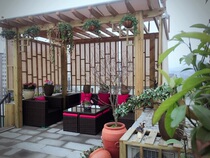  5 meters practical cool sun mulberry balcony curtain Multi-function balcony sunscreen rain curtain balcony windproof and dustproof