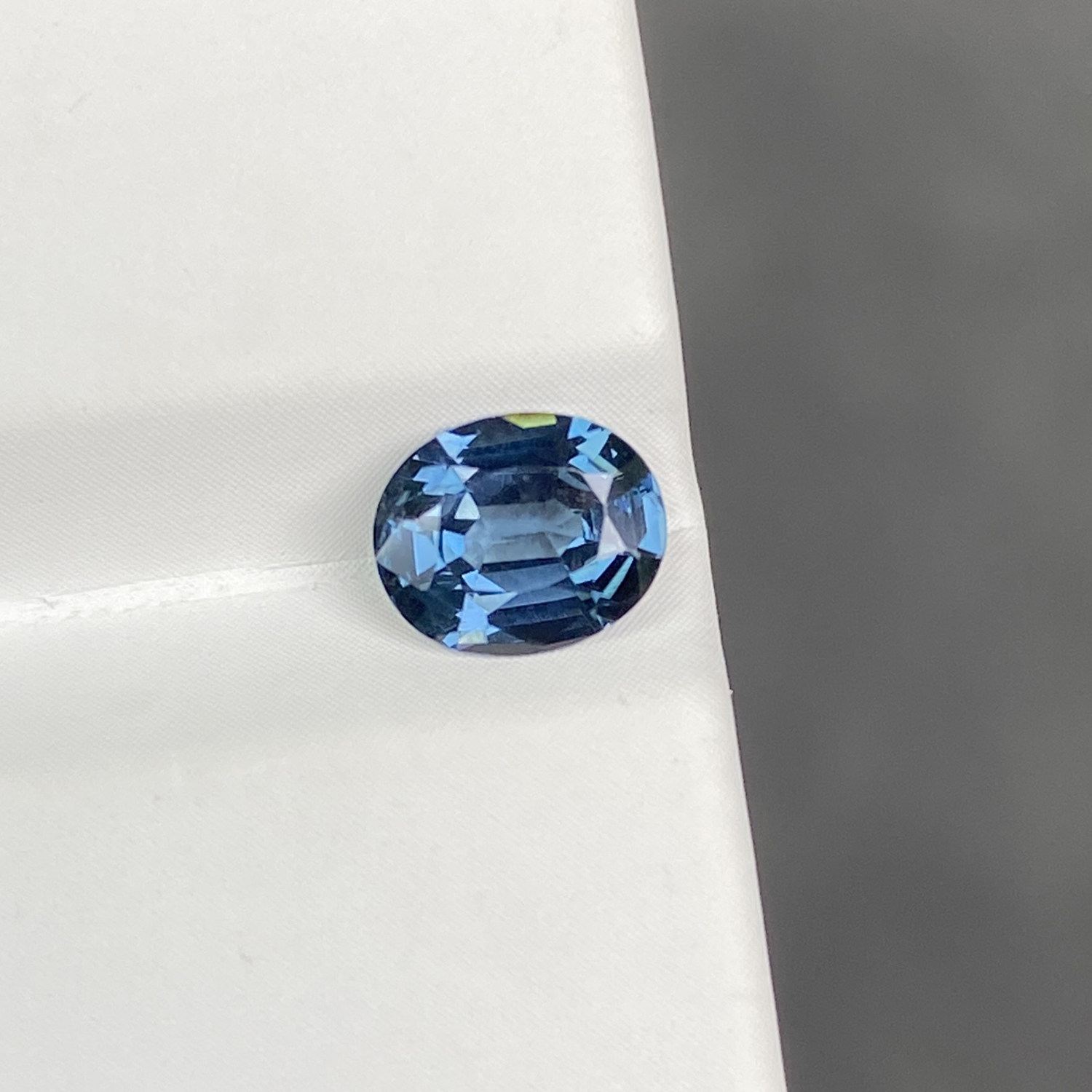 0.95 small carat natural blue spinel colored gemstone oval