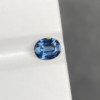 0.95 small carat natural blue spinel colored gemstone oval