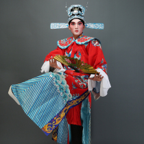 Opera python Peking Opera Peking Opera Yue Opera Yue Opera Wong King-in-the-python Wang Chengxiang Costume Grand Cloud Shoulder Regiment Dragon Python