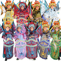 Peking Opera drama costumes opera costumes stage costumes General men rely on martial arts clothing