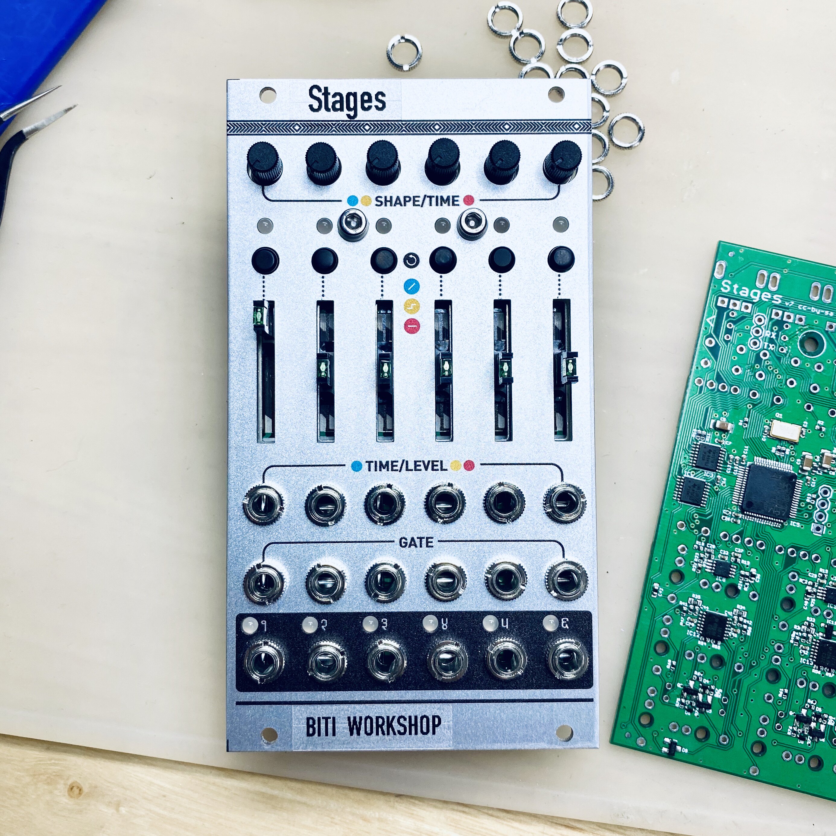 (Scheduled) Mutable Instruments clone Stages module synthesizer