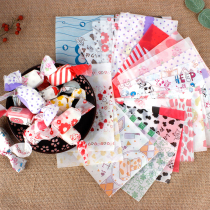 Nougat wrapping paper creative candy paper mix and match home cute niuza sugar snowflake crisp thickened sugar paper 500