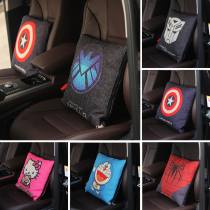 Car pillow quilt dual-use thickened car cartoon pillow Car blanket cushion Male pillow Car supplies