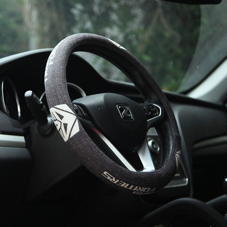 Xe cung cấp vỏ vô lăng cho xe Buick Honda hiện đại phổ biến bốn mùa phim hoạt hình lanh - Ô tô nội thất Accesseries trang trí nội thất ô tô