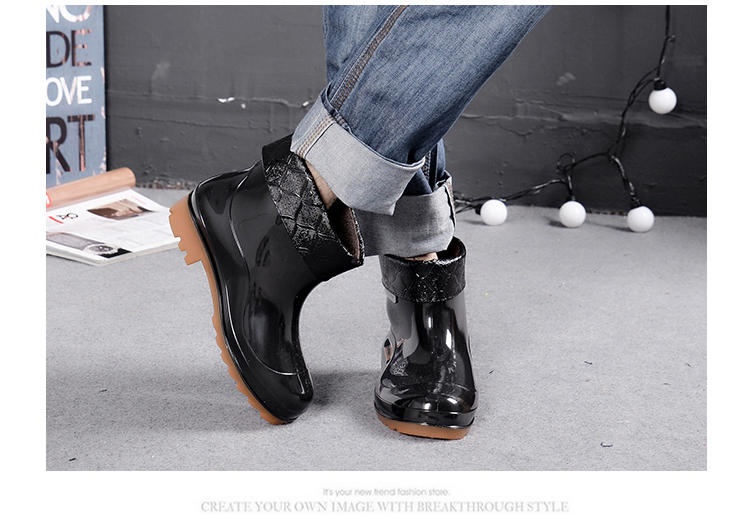 Chaussures - bottes caoutchouc homme pour hiver - semelle tendon - Ref 958980 Image 29