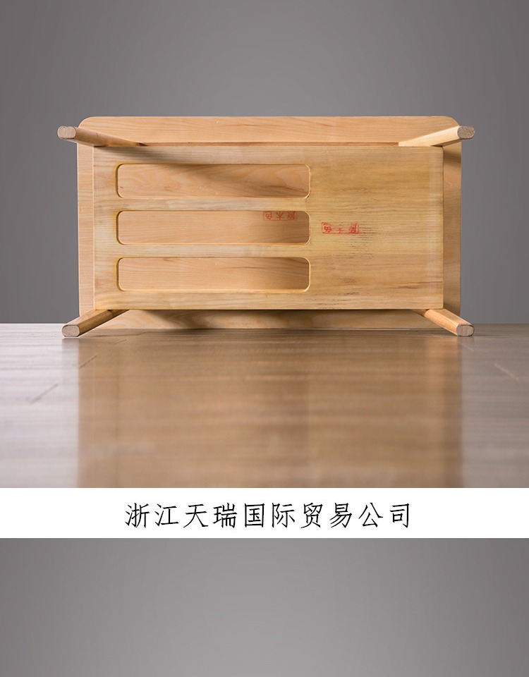 Bàn cà phê gỗ hai tầng đơn giản, phòng khách hiện đại, lưu trữ đồ nội thất đơn giản - Bàn trà bàn uống nước phòng khách