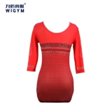 Красная одежда для гимнастики подходит для мужчин и женщин, делается под заказ