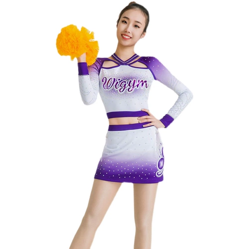 为匠赛服 2022 Осень Новый Цветочный мяч Черлидинг униформа джазового танцевального конкурса.