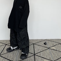 (CGTS) Fashion Two-wearing parent-child camouflares relaxed outdoor neutral speed dry children casual pants Summer CUHK