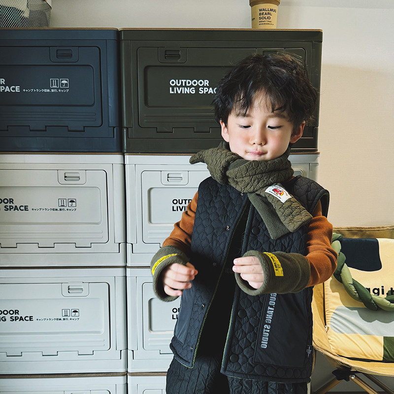 CGTS original design children's clothing winter thickened two-faced cotton sun series parent-child small gourd children thickened suede horse chia-Taobao