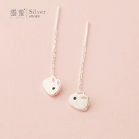 Матовые серьги, серебро 925 пробы, 2024 года