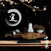 New Chinese Zen Decoration Porch Decoration Living Room TV Cabinet Decoration Soft Decoration Home Decoration Cost Price Clearance