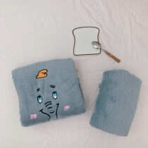 ins Japanese thickening and fleece pajamas womens autumn and winter net red models cute sweet student bedroom warm cartoon