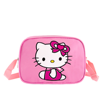 Childrens crossbody bag Shoulder bag lunch box bag Cartoon backpack Primary school bag Korean version of the girl backpack cute
