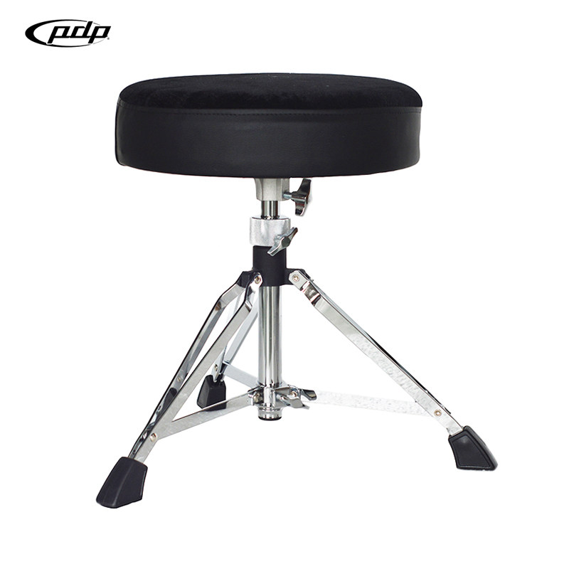PDP DRUM STOOL DT-450 DRUM CHAIR Bench Wire Rod Adjustment Height Swivel Reinforcement Round Stool Surface