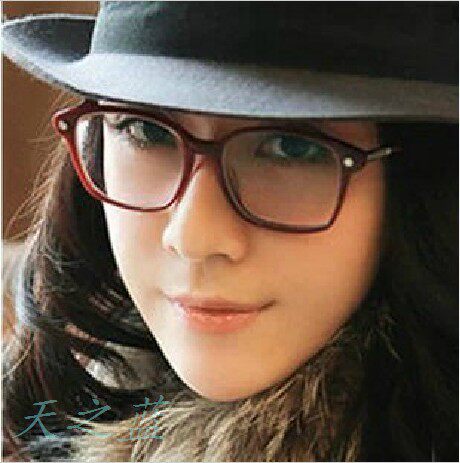 CL1218B spectacle frame with optical myopia spectacle frame men's plate large frame retro women's ultra-light glasses