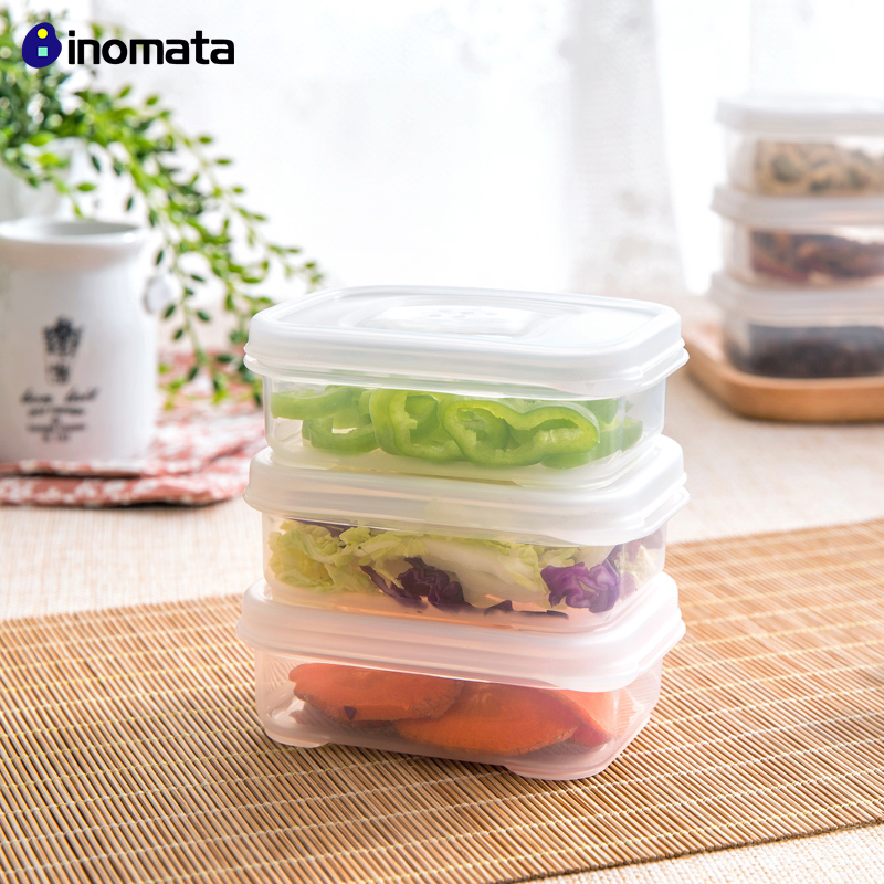 Japan imported by-food refrigerated box baby snack storage box mini-preservation box small freezer containing seal box