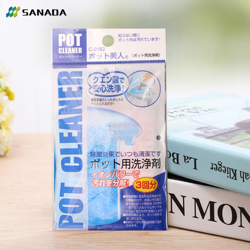 Japan imports electric kettle cleaning agent water scale detergent citric acid descaling agent cleaning the fungicide