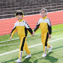 Primary school uniforms spring and autumn clothes three-piece childrens class uniforms autumn suits sportswear kindergarten Garden uniforms