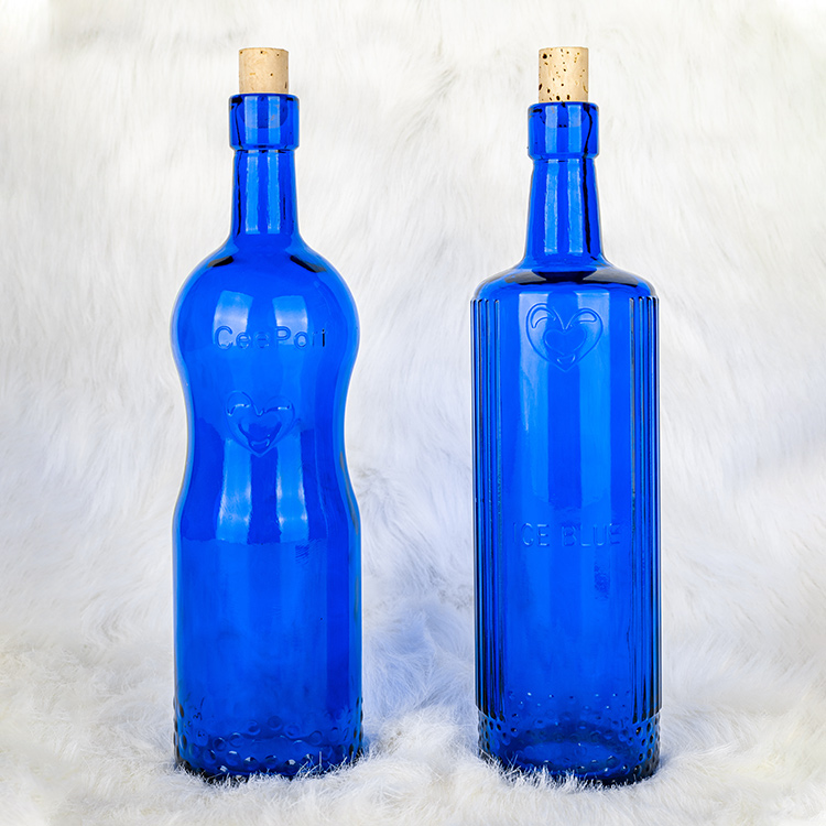 Mana Road) CEEPORT Ice blue Blue Sun water bottle Zero limit cleaning tool(handmade imported bottle)