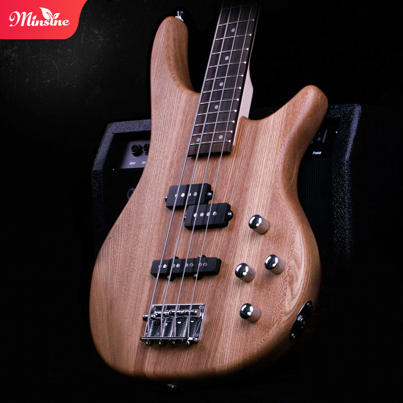 Name Sen Bass Elm Electric bass Ukulele Bass Guitar Instrument Beginner introduction Electric bass BASS Professional Package