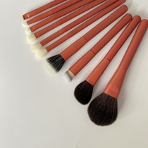New product 10 makeup brush set animal hair eye shadow brush super soft loose powder blush brush student beginner Cangzhou