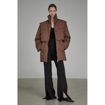 UNSPOKEN cotton-padded women winter thickened small man standing collar cotton-padded jacket winter jacket design sense of niche senior sense