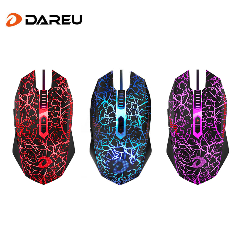 Daryou Wrangler Mouse 2th generation 4th generation 5th generation EM915 eating chicken pressure gun Hongyou line USB game dedicated e-sports