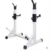 Barbell frame Home fitness bench press frame weightlifting frame Simple bracket Adjustable squat frame fitness equipment