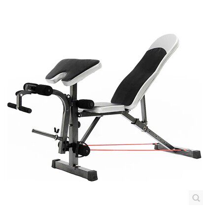 Home fitness equipment multi - functional dumbbell bench on bedroom stomach - bench - pedicle - plate practising legs