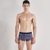 Caber / Calbury couple đồ lót cotton thoải mái thoáng khí cá tính in quần lót nam màu tím Cặp đôi