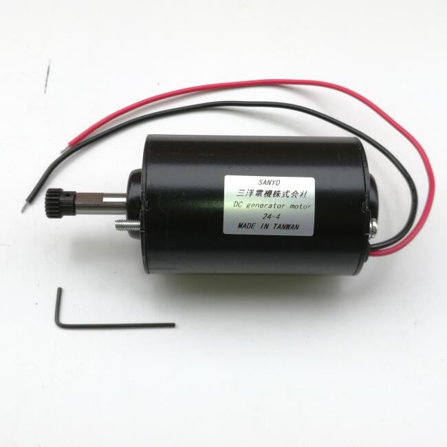Original DC reduction motor motor motor hand-cranked power generation multi-purpose generator motor speed measurement