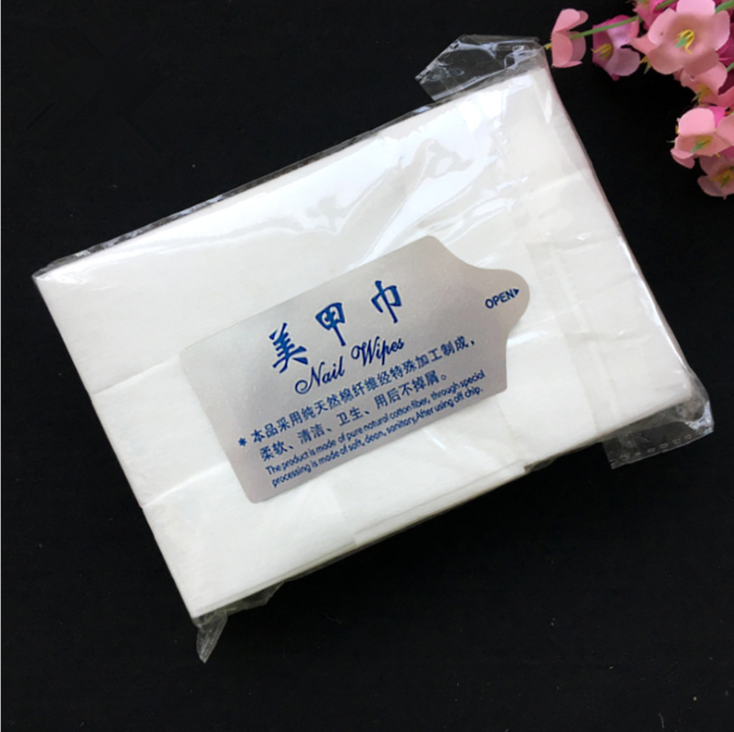 Nail cleaning towel does not fall off the hair hard wash nail cleaning cotton Nail special nail cleaning oil glue cleaning sheet cotton sheet