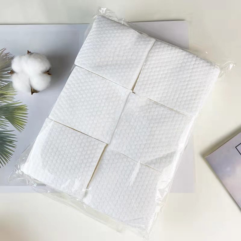 Thickened spa pearl pattern cosmetic cotton piece square partial wet compress skin-friendly beauty salon one tattoo embroidery cotton