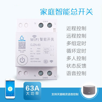Tmall Genie easy micro WiFi high power APP remote control master switch 60A power distribution box circuit breaker