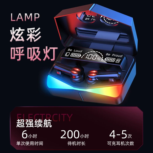 [Специальная задержка для игр e -Sports] Реальная беспроводная гарнитура Bluetooth 2021 Новая двойная ухо -эр