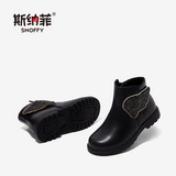 Martens, демисезонные небольшие утепленные детские короткие сапоги, ботинки, из натуральной кожи, 2020, стиль «принцесса»