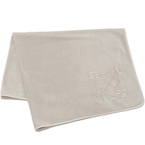 SNIDEL HOME autumn and winter comfortable and soft solid color printed home blanket SHGG214224