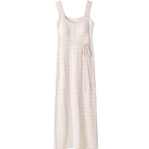 SNIDELHOME2024 autumn new product simple and comfortable sleeveless suspender knitted nightgown SHNO244026