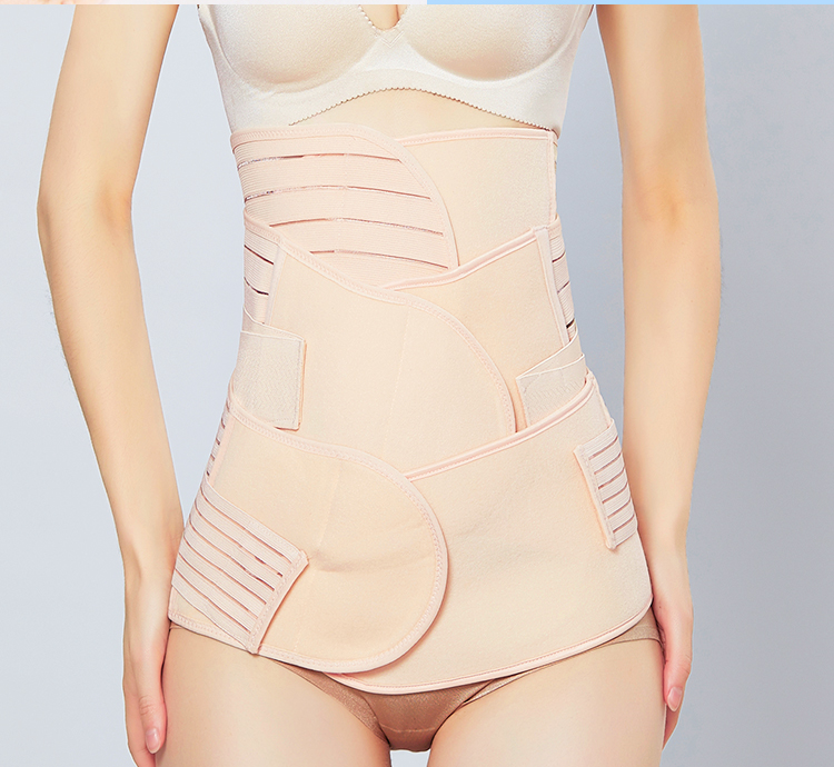 Bụng sau sinh với phần mỏng thoáng khí phụ nữ mang thai bào bao tử âm đạo mẹ hình thành corset ba mảnh bộ dây đai