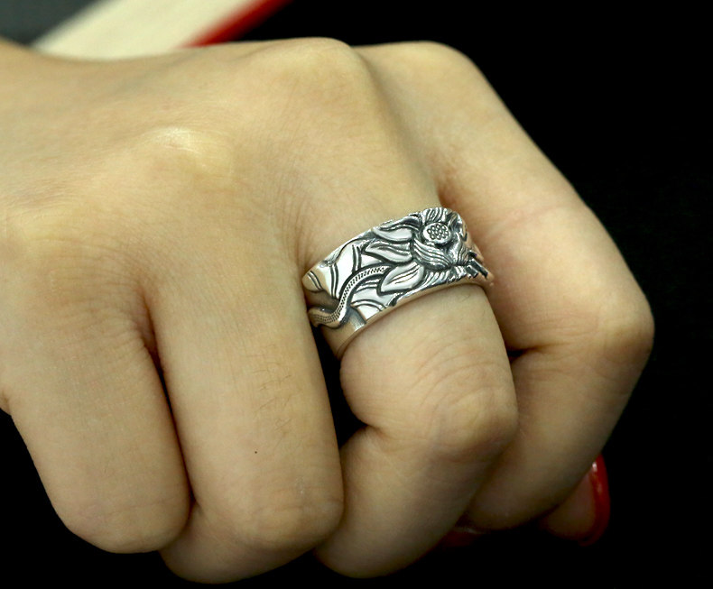 Bague homme en Argenterie - Ref 3087197 Image 20