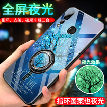 Applicable Huawei nova4 mobile phone shell female nova4e sleeve male nove anti-fall housing notte bracket novo glass mirror tide n0va limited edition nave silicone full bag soft