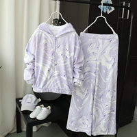 Purple Bai Man Printing Set Set