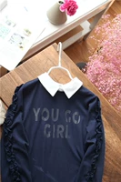 Тибетский синий кружево рукав