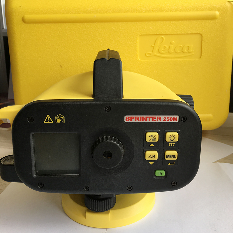 Leica levelling instrument Sprinter250M laser infrared 24 times digital automatic reading calculation of high difference