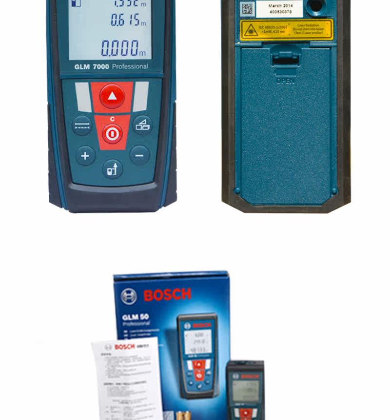 Дальномер 博世（bosch）70米手持激光测距仪glm7000红外线电子尺量房高精度 Good test