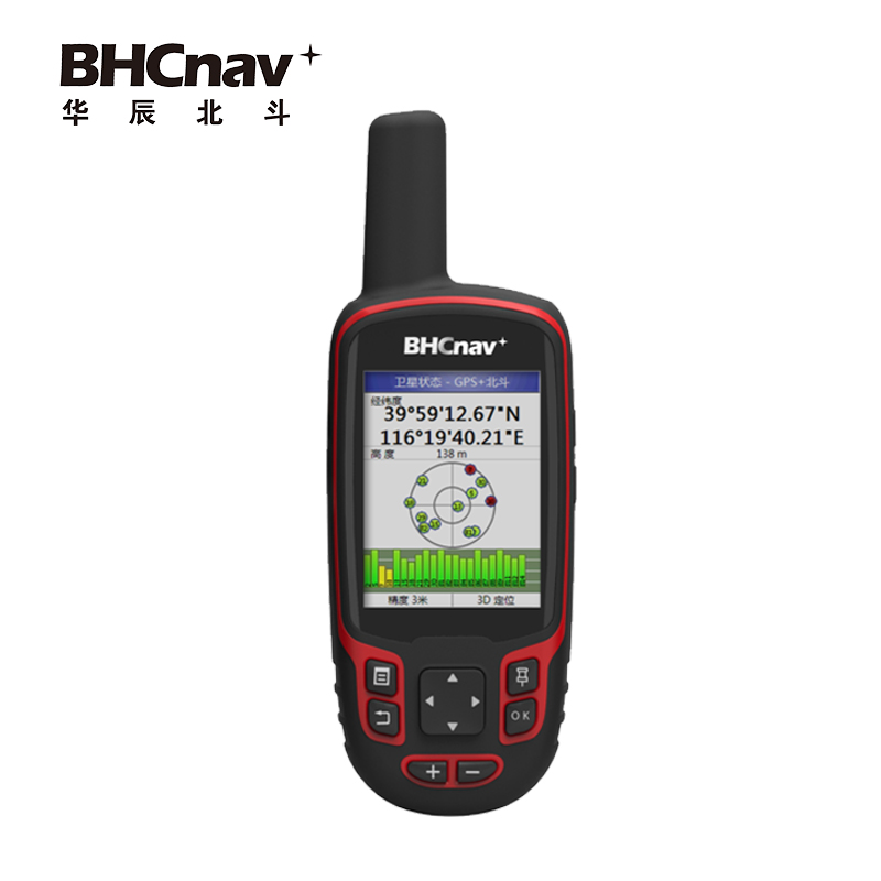 Color map F82 handheld GPS outdoor positioning instrument Satellite navigation Latitude and longitude altitude mountaineering mapping instrument Professional grade