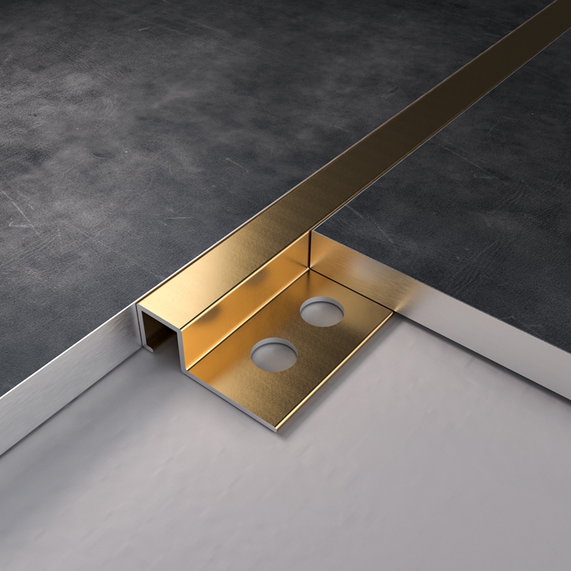 Holding Yong edge strip Tile anti-collision guard strip Floor strip Edge strip Edge strip Edge strip Closing pressure strip Aluminum alloy metal strip black