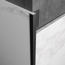 Chiyong edge strip tile sun corner floor strip edge strip edge strip closing pressure strip aluminum metal strip black